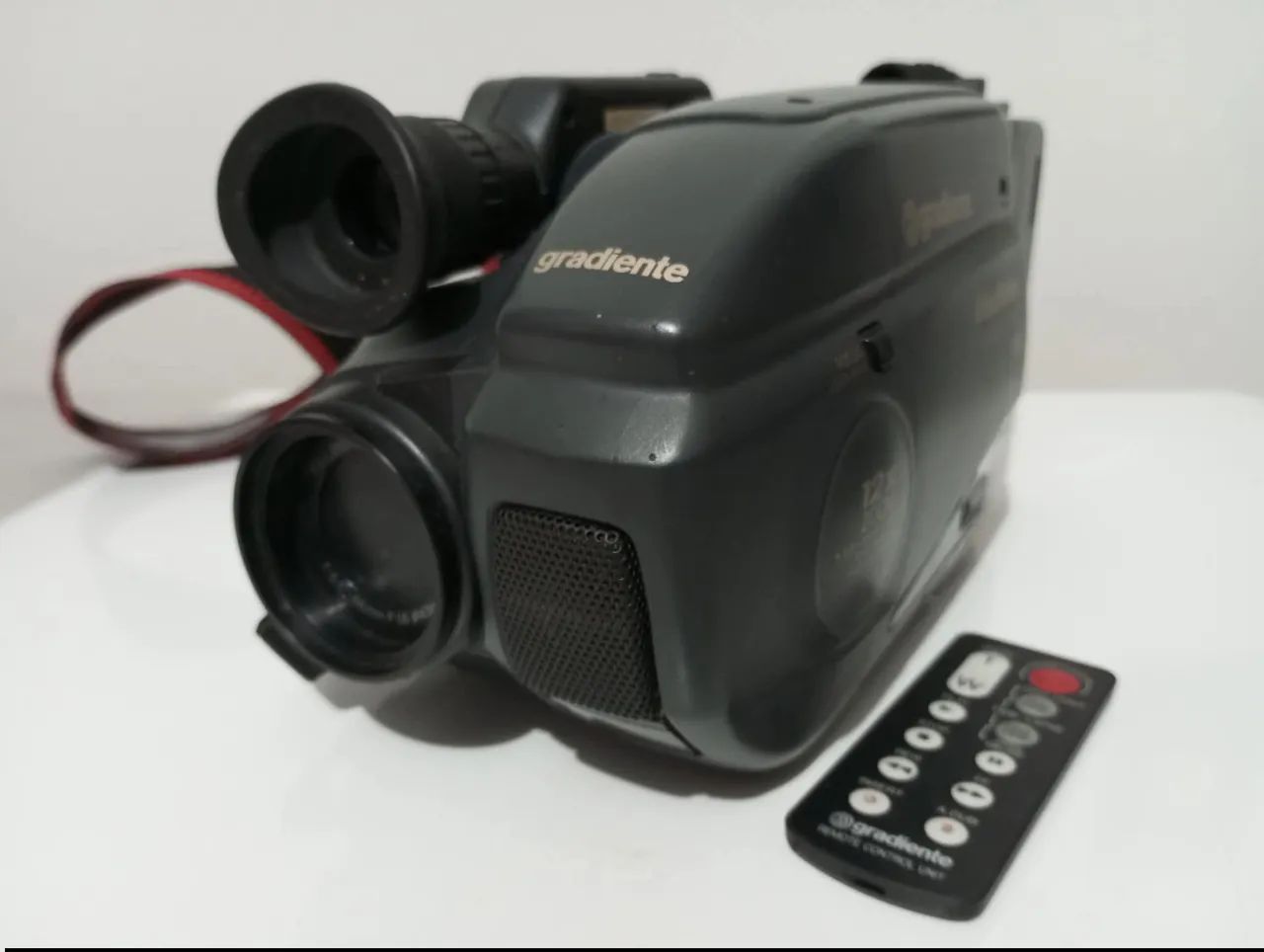 Câmera Filmadora Gradiente Clássica Retrô Original Impecável Completa Acessórios  N.Fiscal - Foto 4
