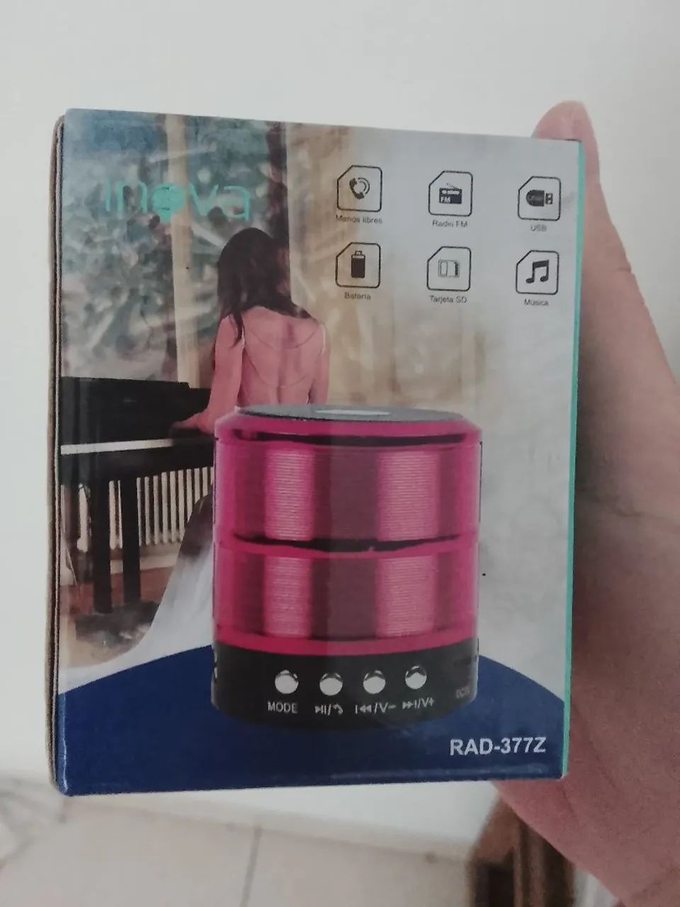 Caixa de Som Bluetooth RAD-377Z - Foto 4