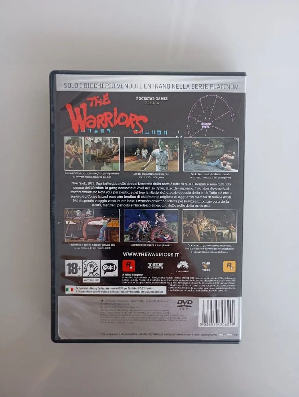 The Warriors - Jogo Original PS2. - Foto 2