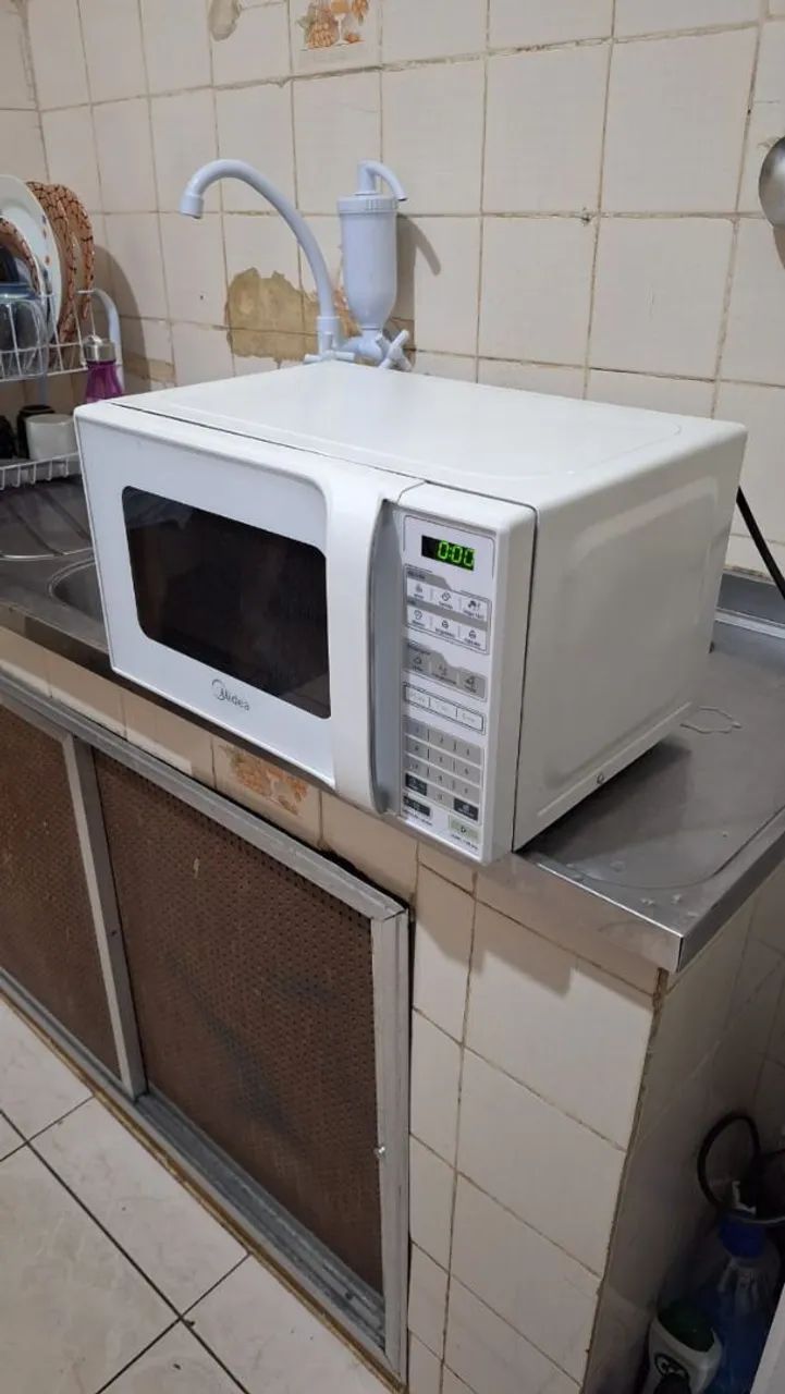 Microondas funcionando perfeitamente 
