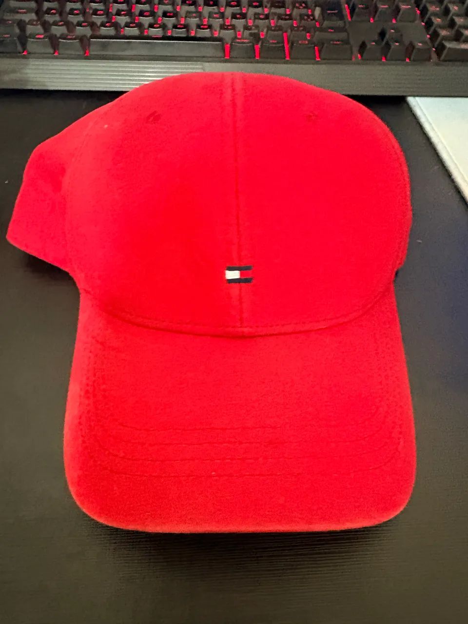 Boné Tommy Hilfiger Original Vermelho