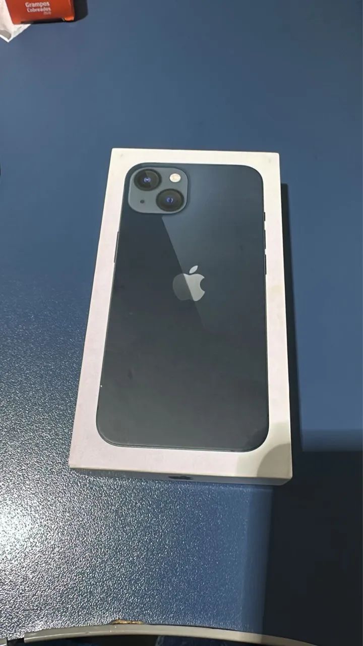 iPhone 13 completo caixa cabo chave 