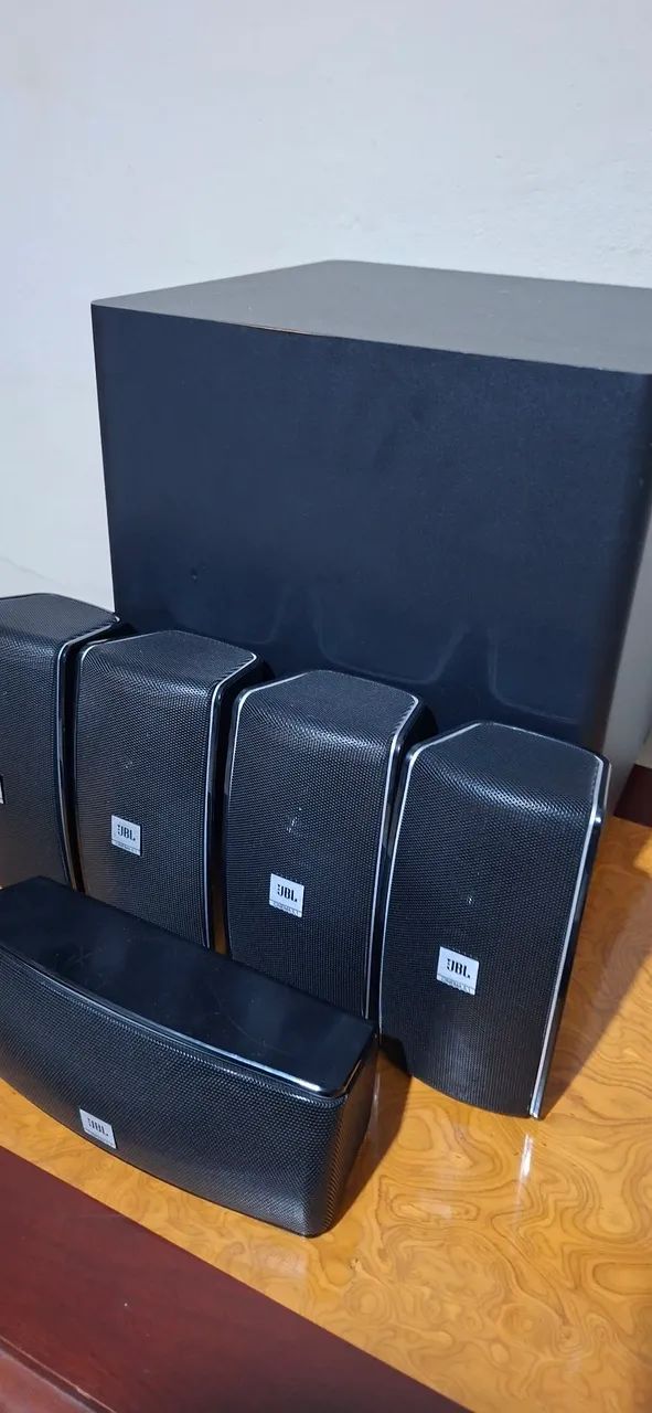 Caixas JBL Cinema 5.1 + Subwoofer 8" - Foto 3
