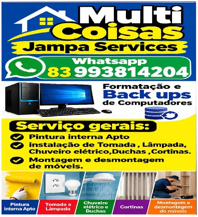 Jampa Serviços Gerais Gramame e Região Multi Coisas  - Foto 2