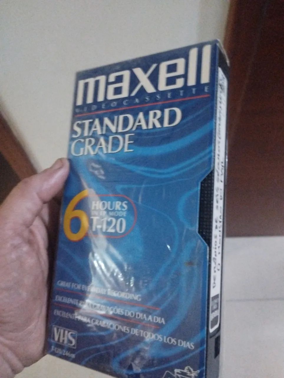Fita VHS com dois filmes antigos já gravados  - Foto 2