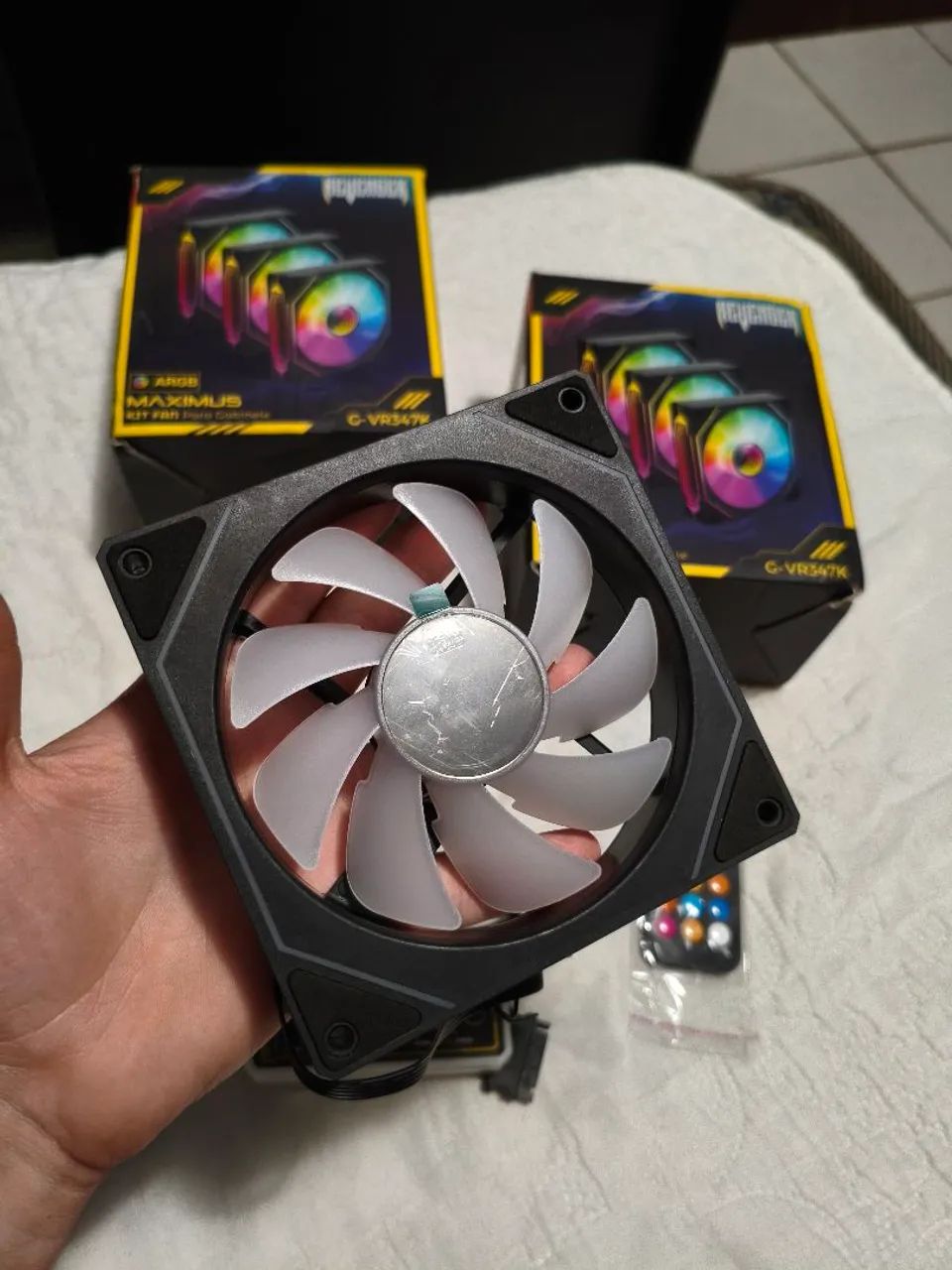 FANS 120mm ARGB REVENGES 1 kit  - Foto 4