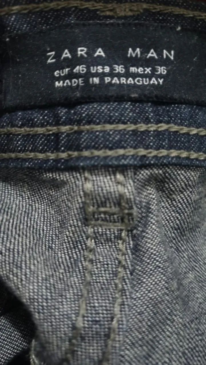 Calça jeans Zara Man - Foto 4