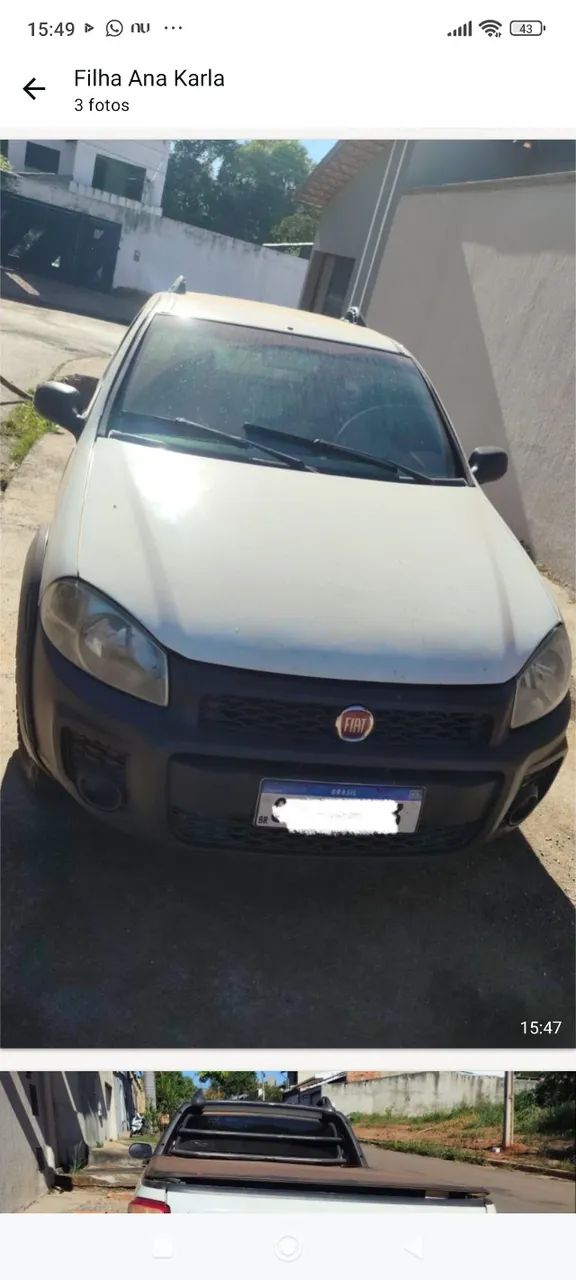 Fiat Strada Working 1.4 MPI Fire Flex 8V CS 2015 - Foto 2