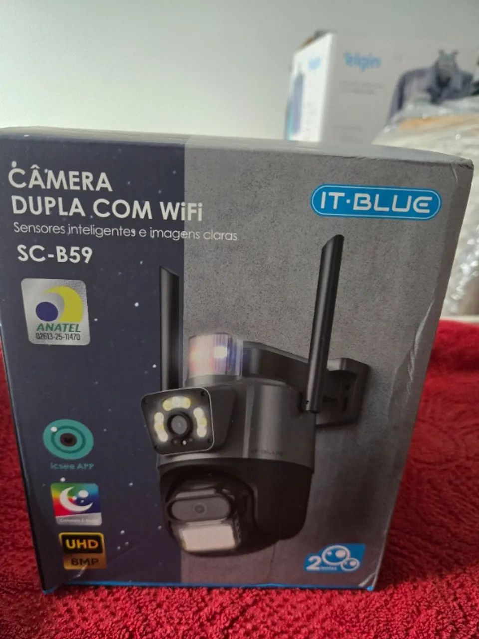 Câmera de segurança 4k
