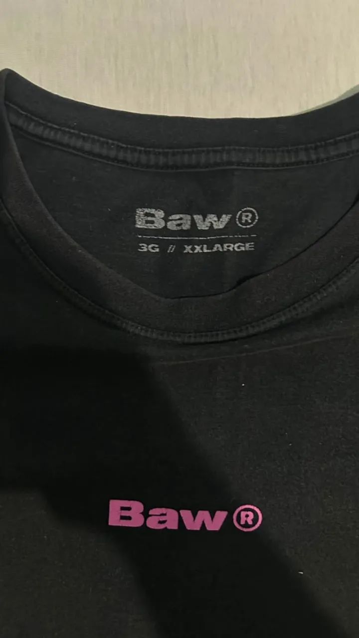 camiseta BAW preta - Foto 5