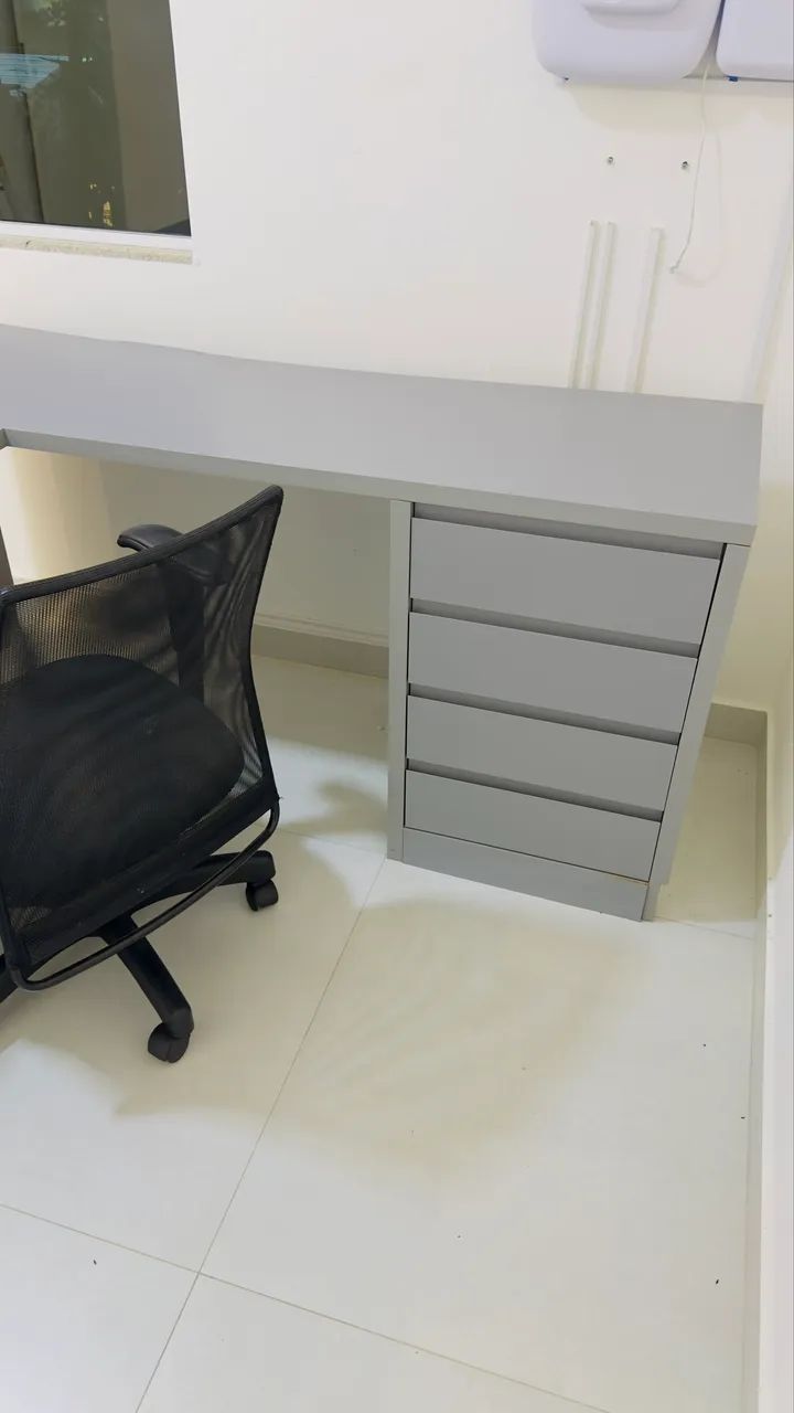Mesa de canto em L para escritório - Foto 3