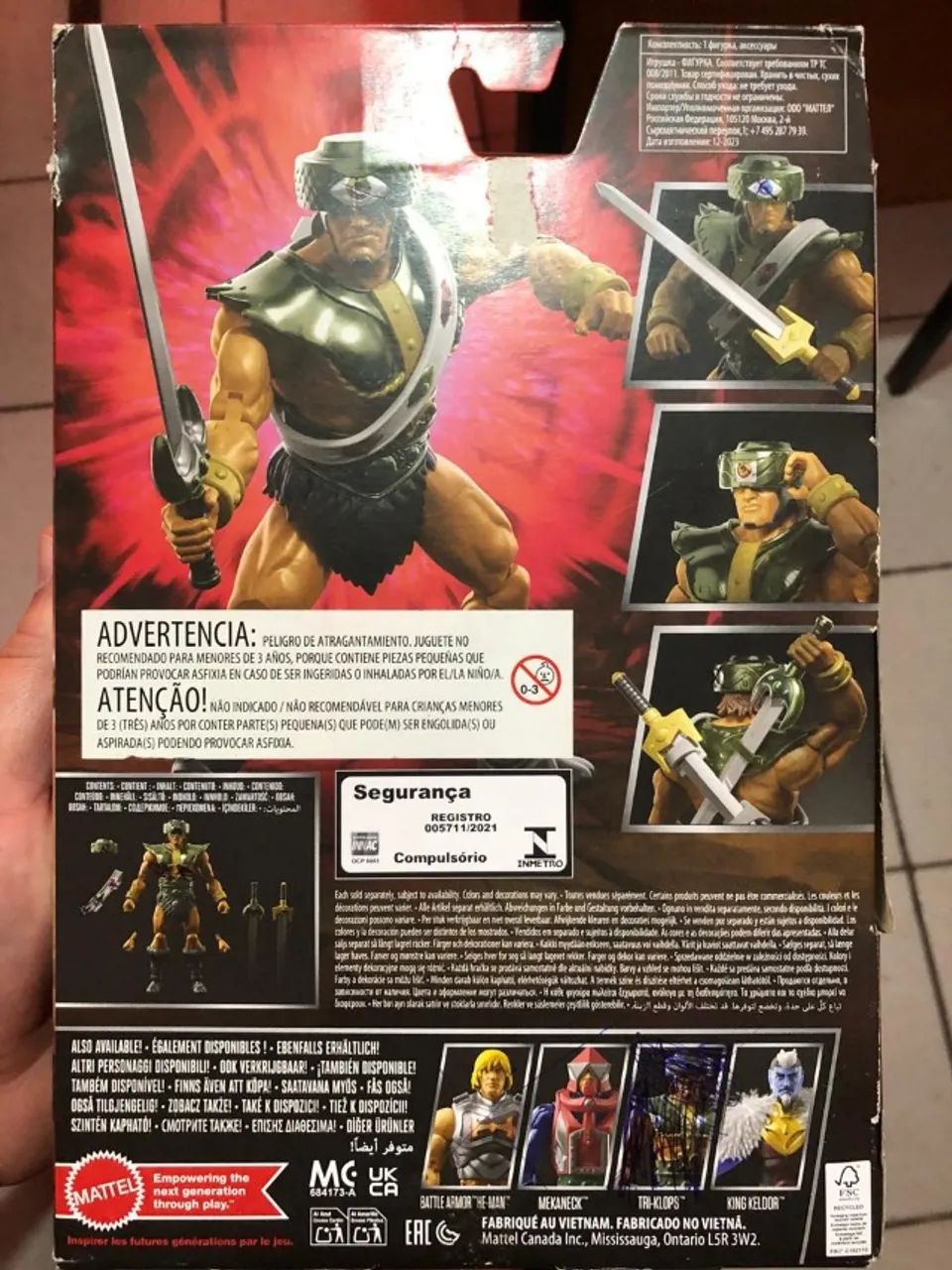 Triclops Masters of the Universe - New Eternia - Brinquedos e