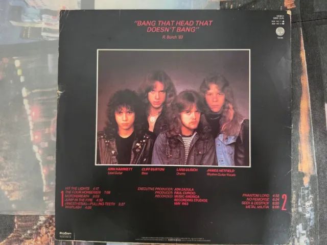 LP METALLICA KILL 'EM ALL - Foto 3