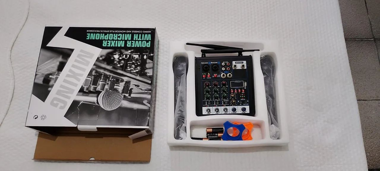 Microfone Power Mixer - Foto 2