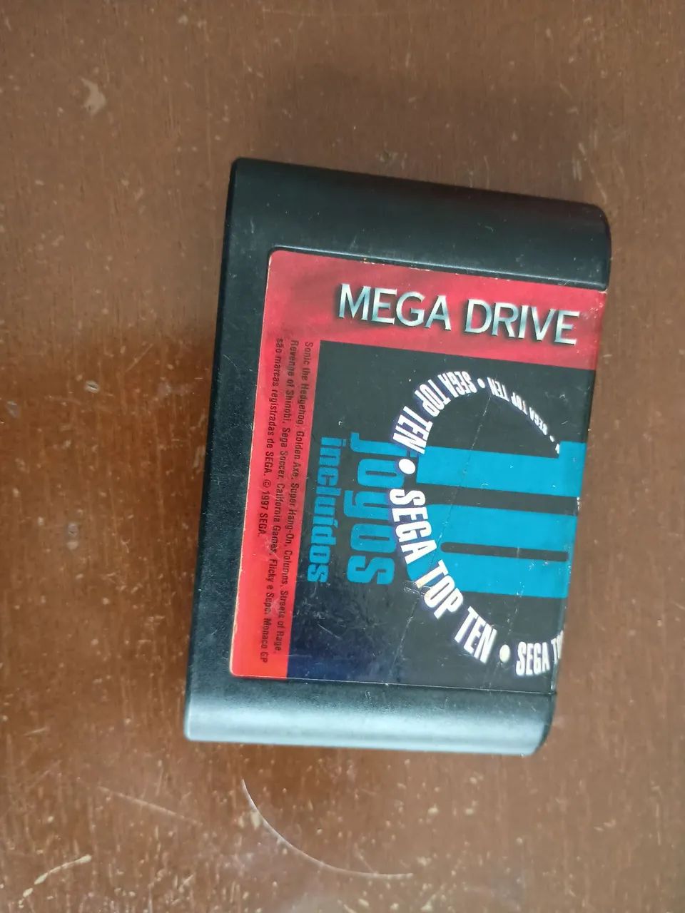 Cartucho Mega Drive