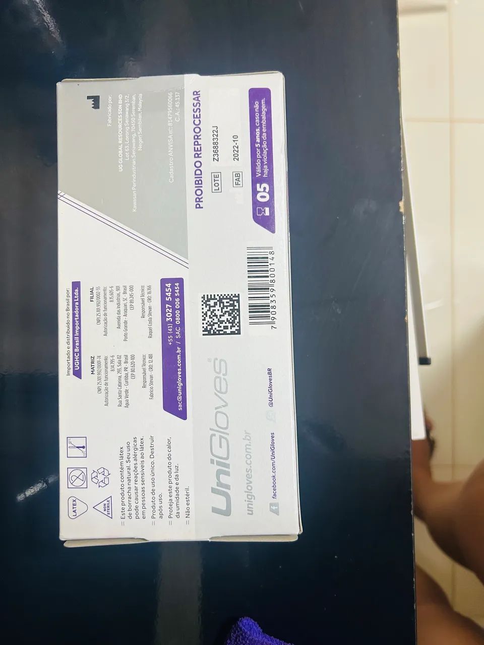 Luva para procedimentos  - Foto 2