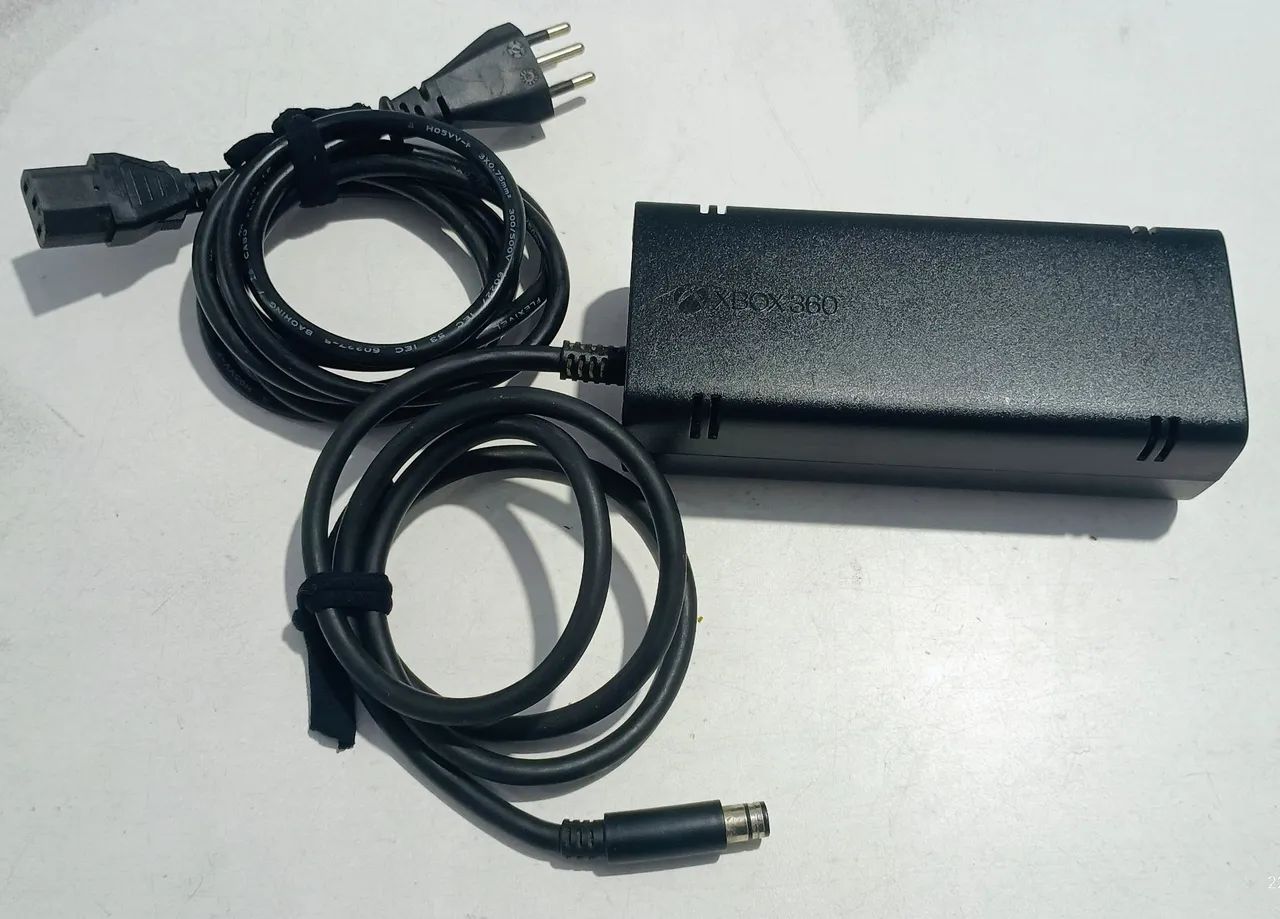 Fonte bivolt 1 pino original Xbox 360 - Foto 3