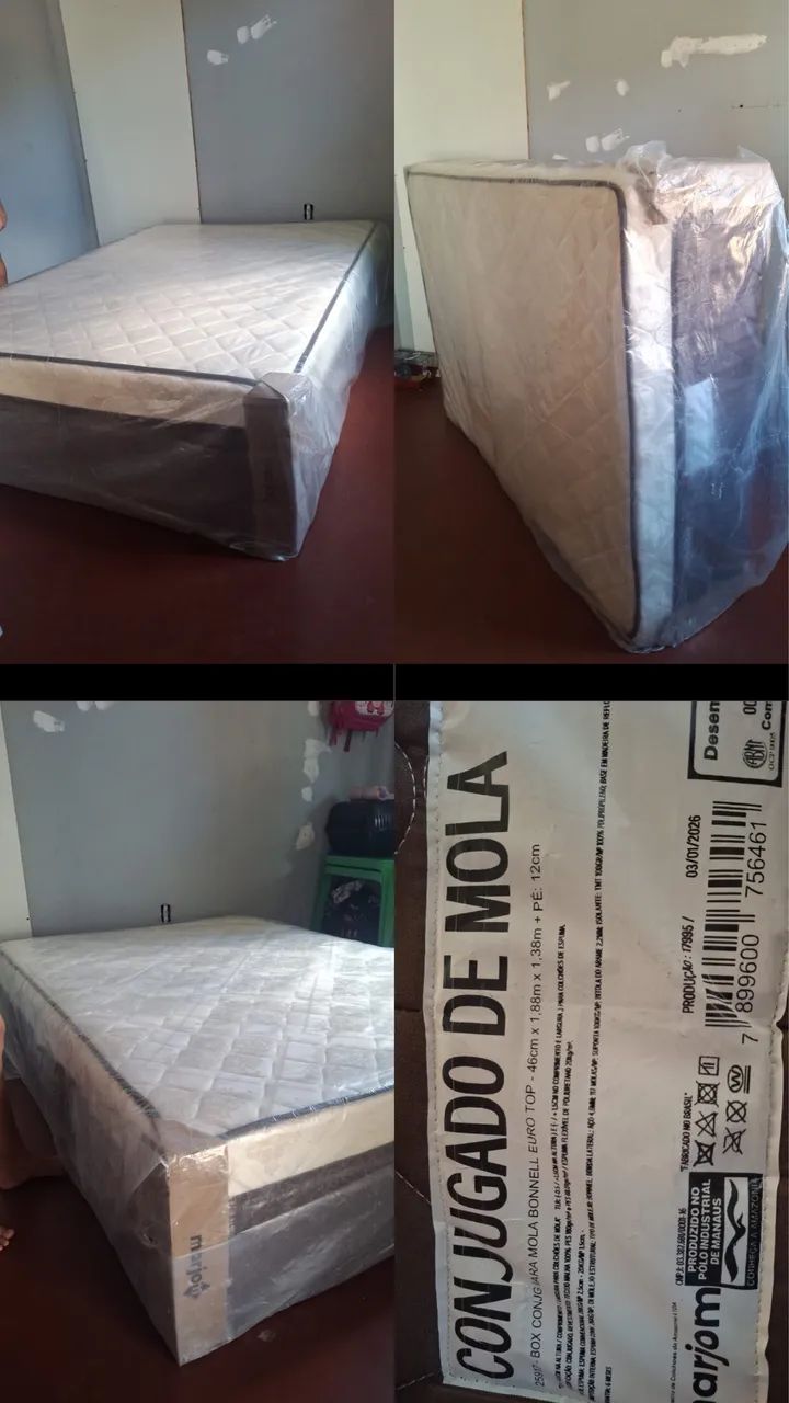 Cama box casal de  mola  - Foto 3