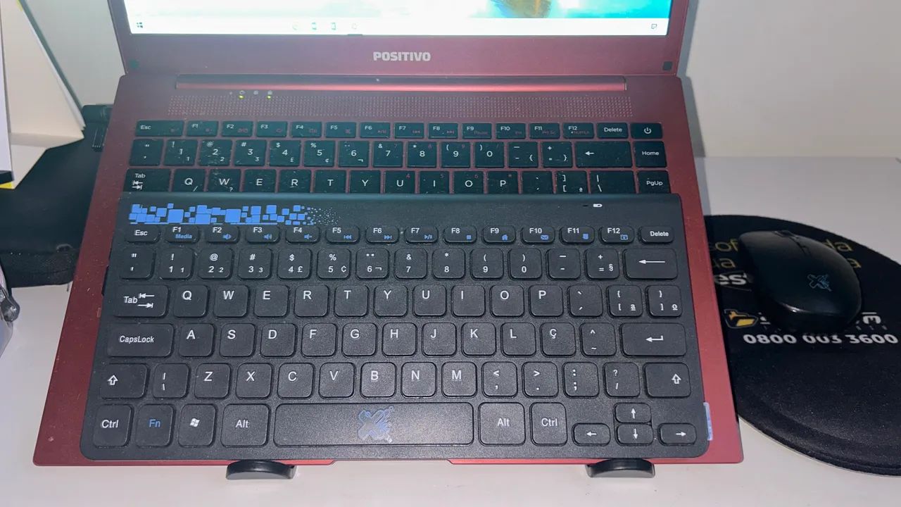 Notebook positivo vermelho  - Foto 2