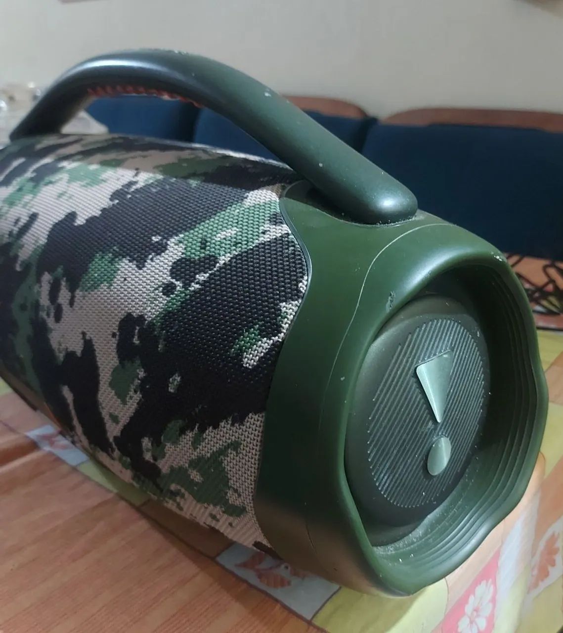 Jbl boombox 3 camuflada semi nova  - Foto 4