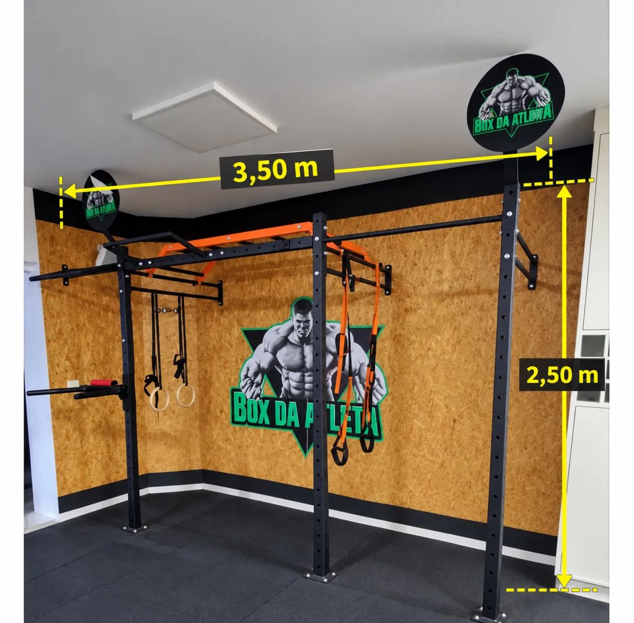 Rack estação Crossfit 