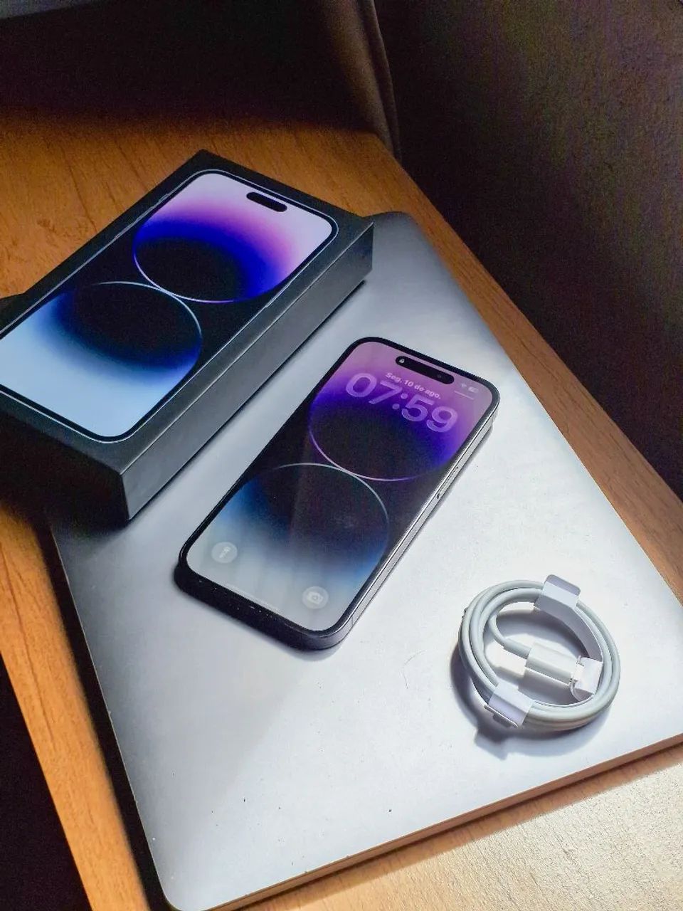 iPhone 14 pro 100% bateria