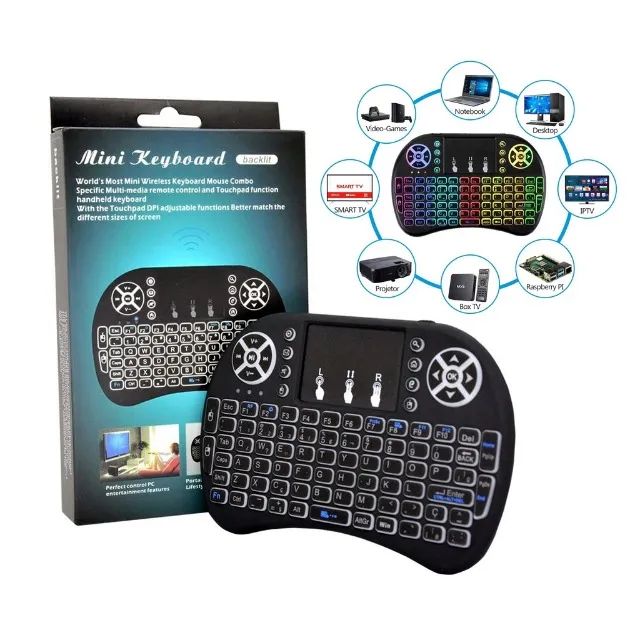 Controle Tecladinho Com USB Wireless - Foto 2