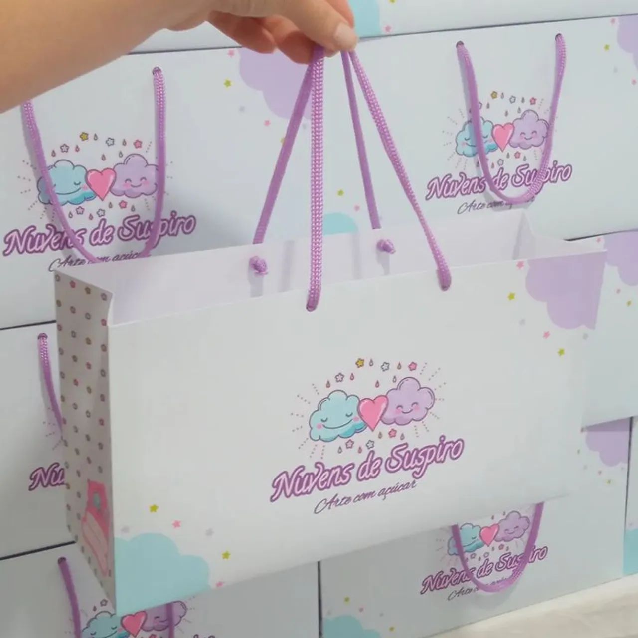 Sacola personalizadas/sacolinha 