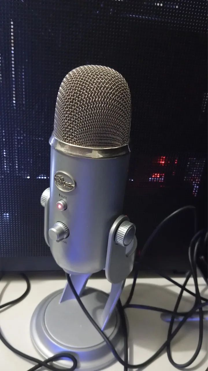 Microfone condensador - Blue Yeti - Foto 5
