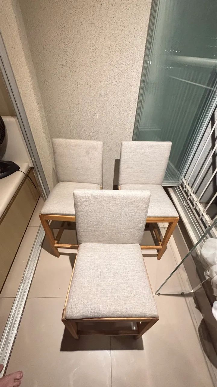 Conjunto de 6 banquetas  - Foto 4