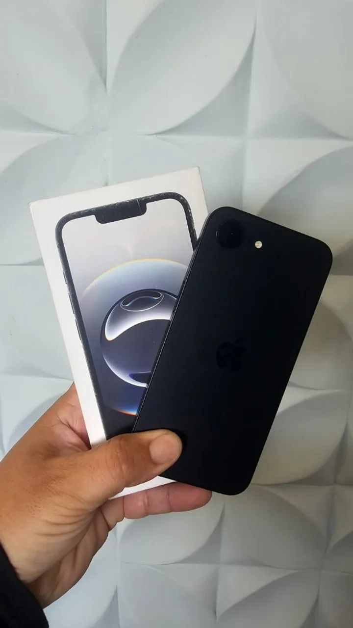iPhone 16e 128gb na caixa com nota - Foto 4
