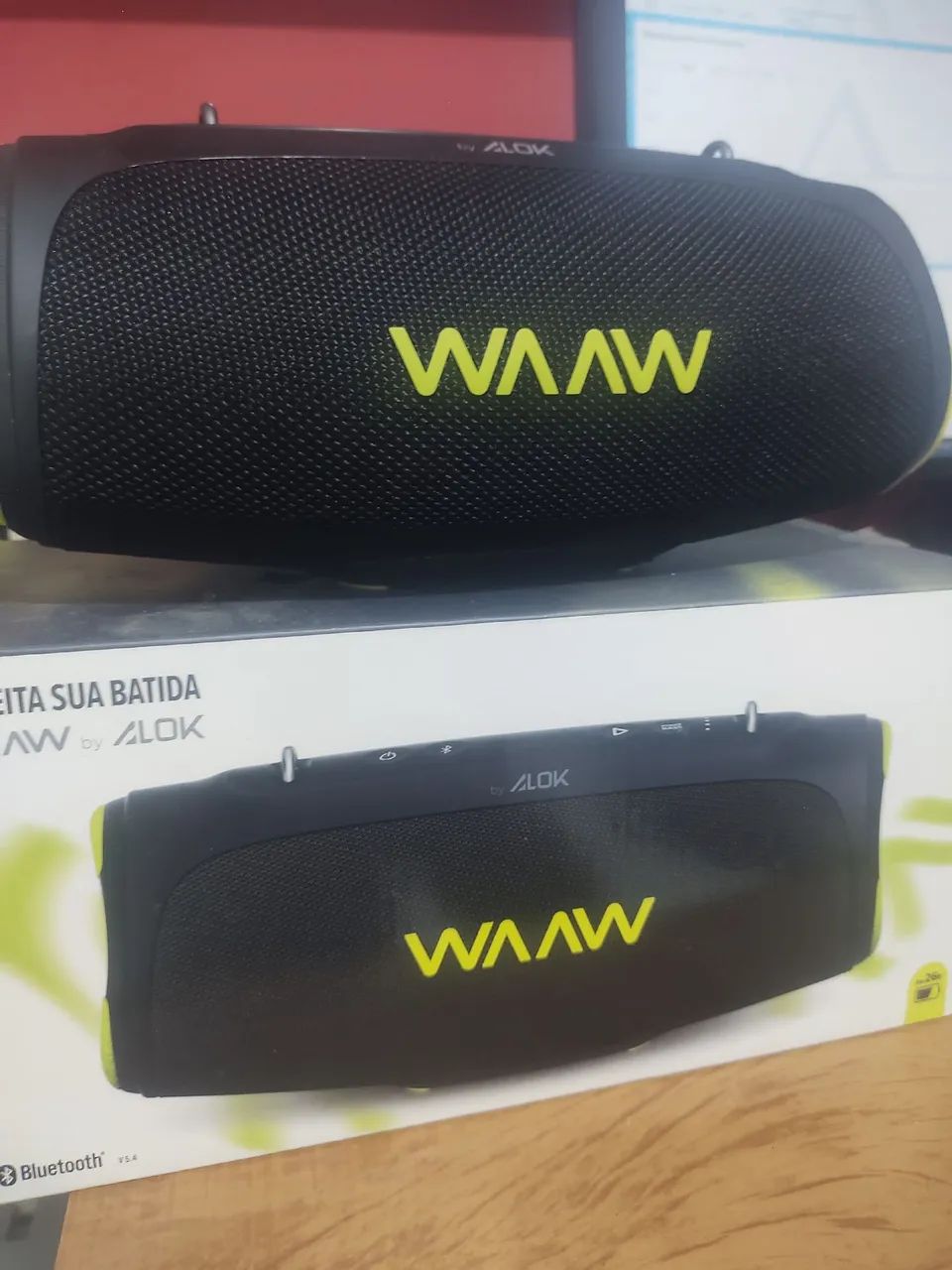 Caixa de som 40w no estado de nova com Caixa, ela é a prova de água 