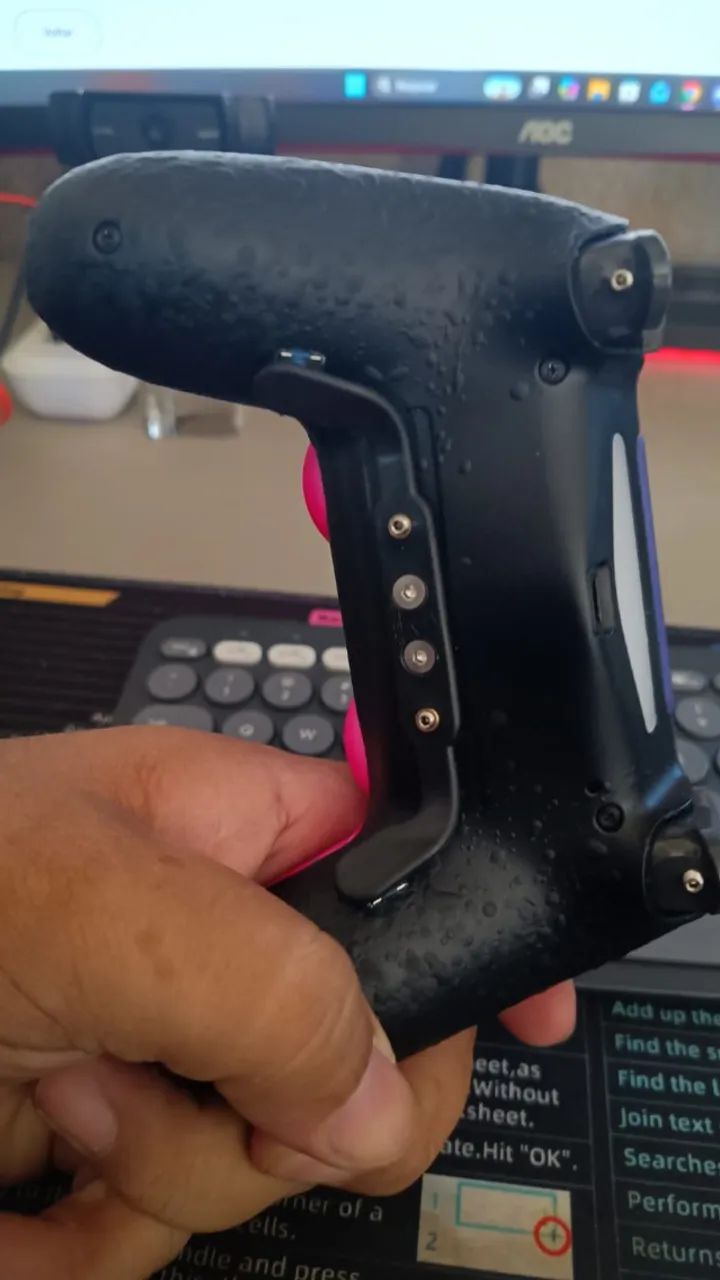 Controle PS4 Personalizado Warzone com 2 Paddle. - Foto 3