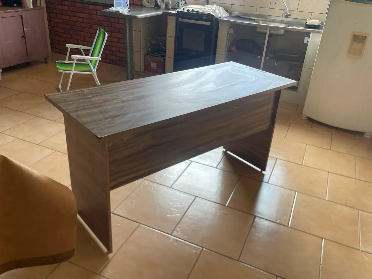 Mesa escritório com frete grátis  - Foto 3