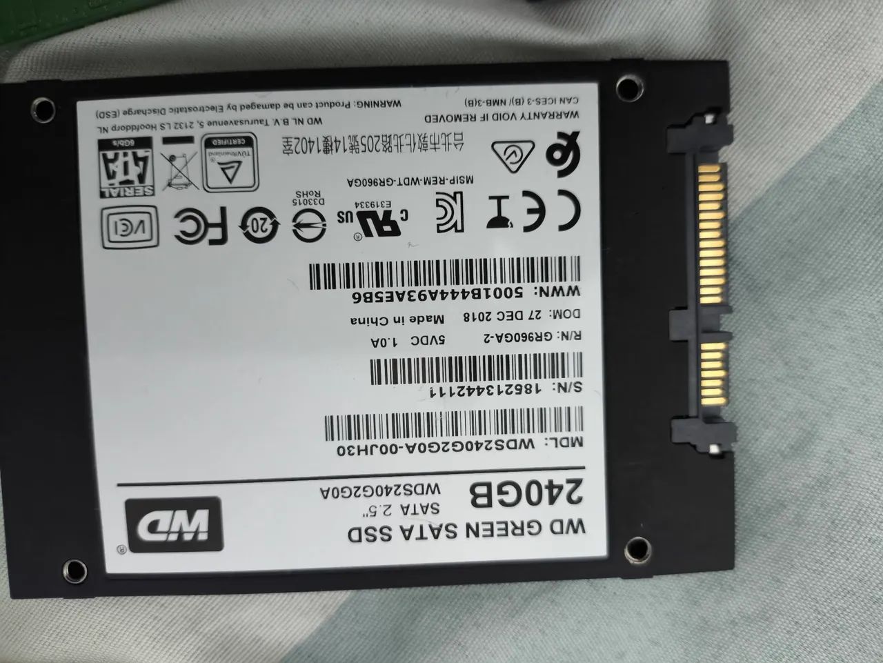 VENDO SSD SATA 240GB - Foto 2