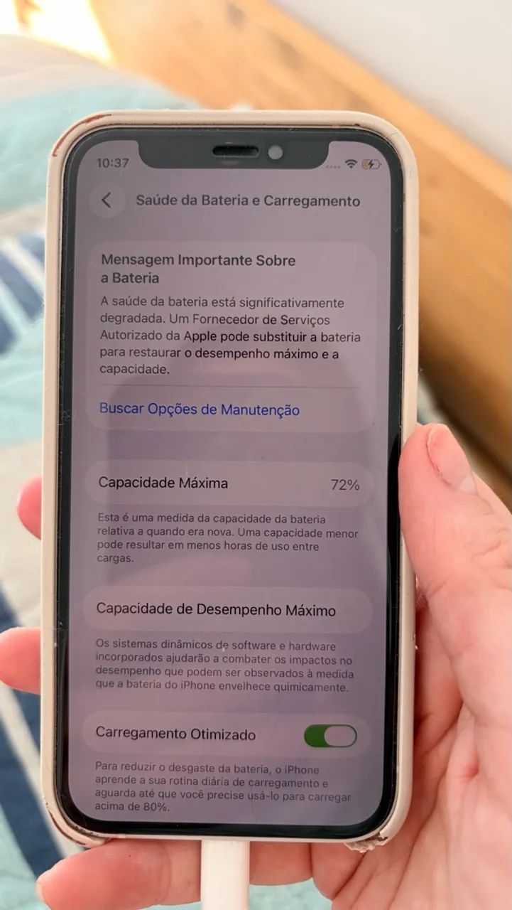 iPhone 12 mini branco, 128gb, usado - Foto 2