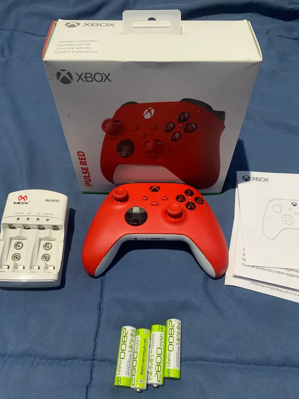CONTROLE XBOX PULSE RED - Foto 5