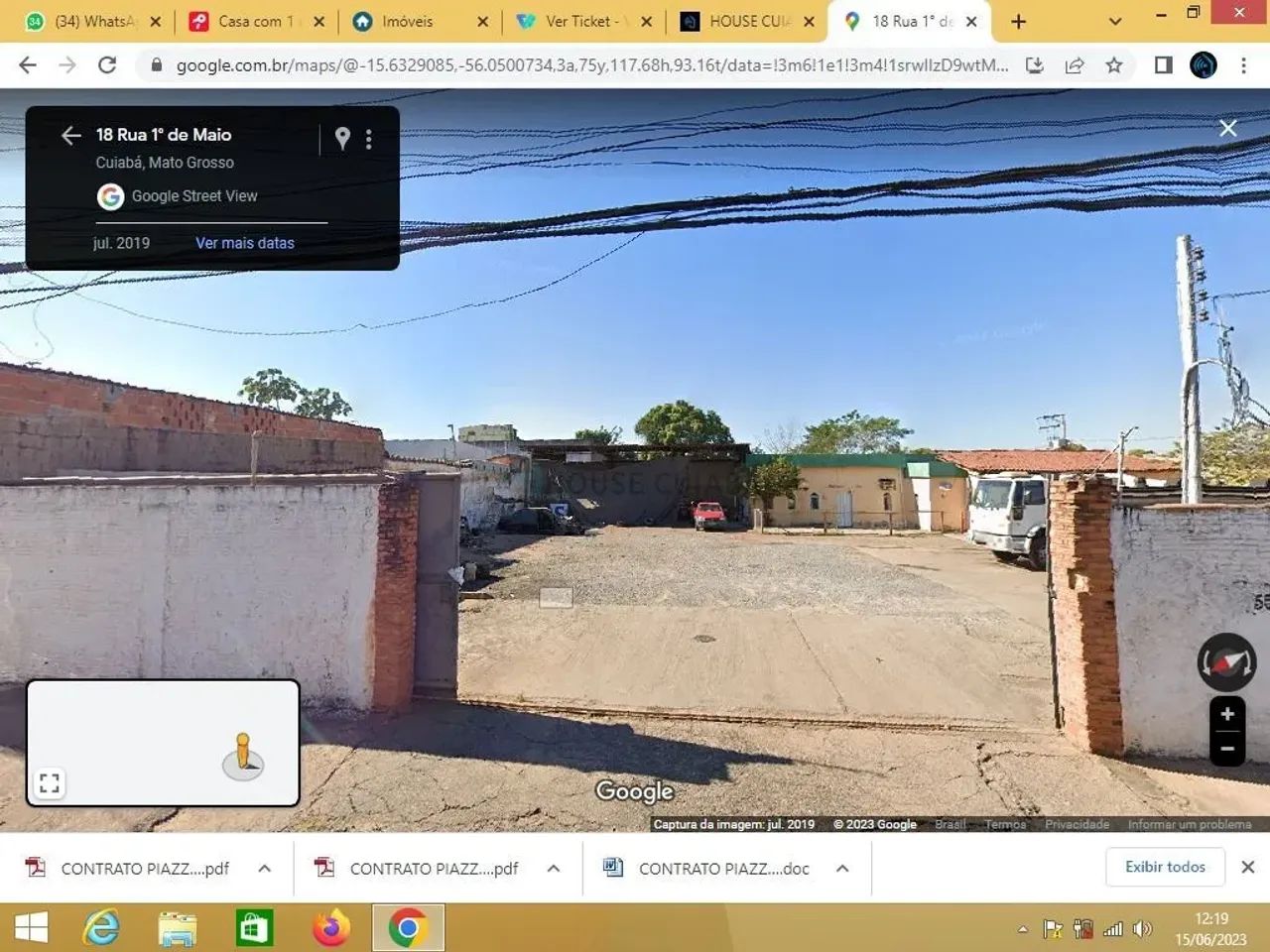 Terreno e Casa comercial proximo Fernando Correa - Foto 2