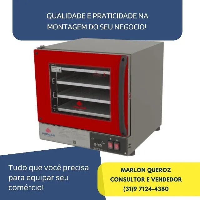 Forno Turbo Fast Oven Progas Novo