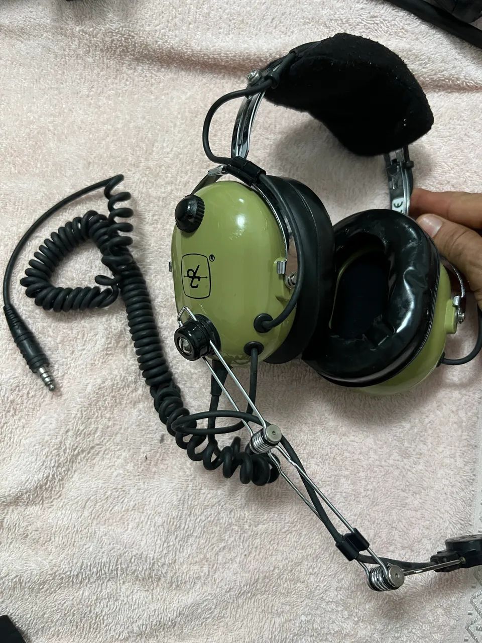 Fone aeronáutico David clark  - Foto 3