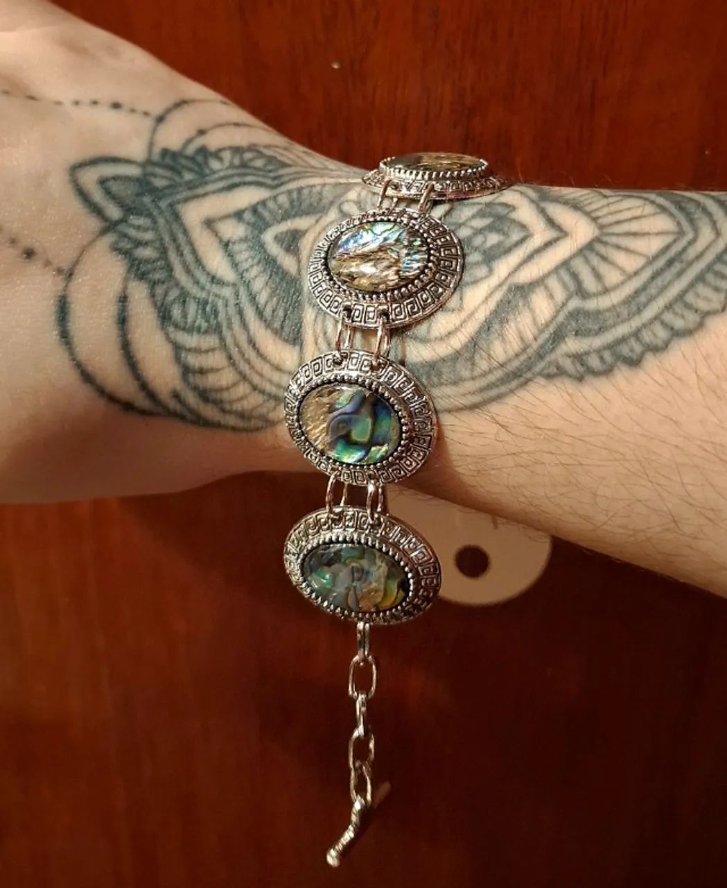 Pulseira abalones natural - Foto 5