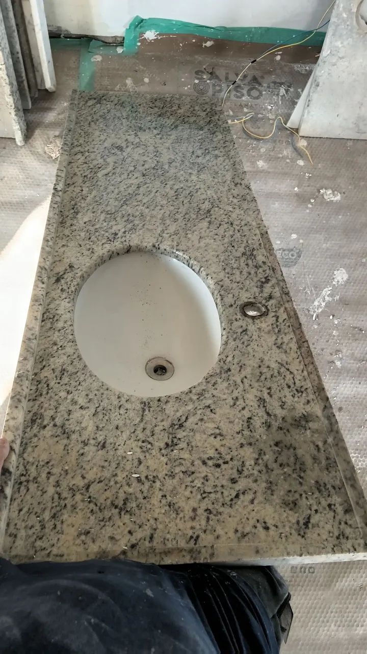 Bancada de Pia com Cuba Embutida - Foto 2