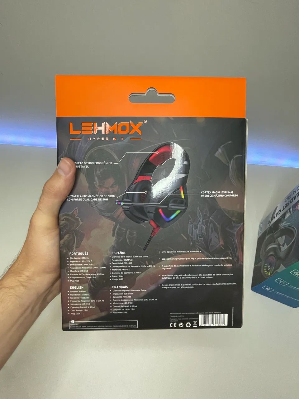 Headset Gamer LehmoX LEF-1209 - Foto 2