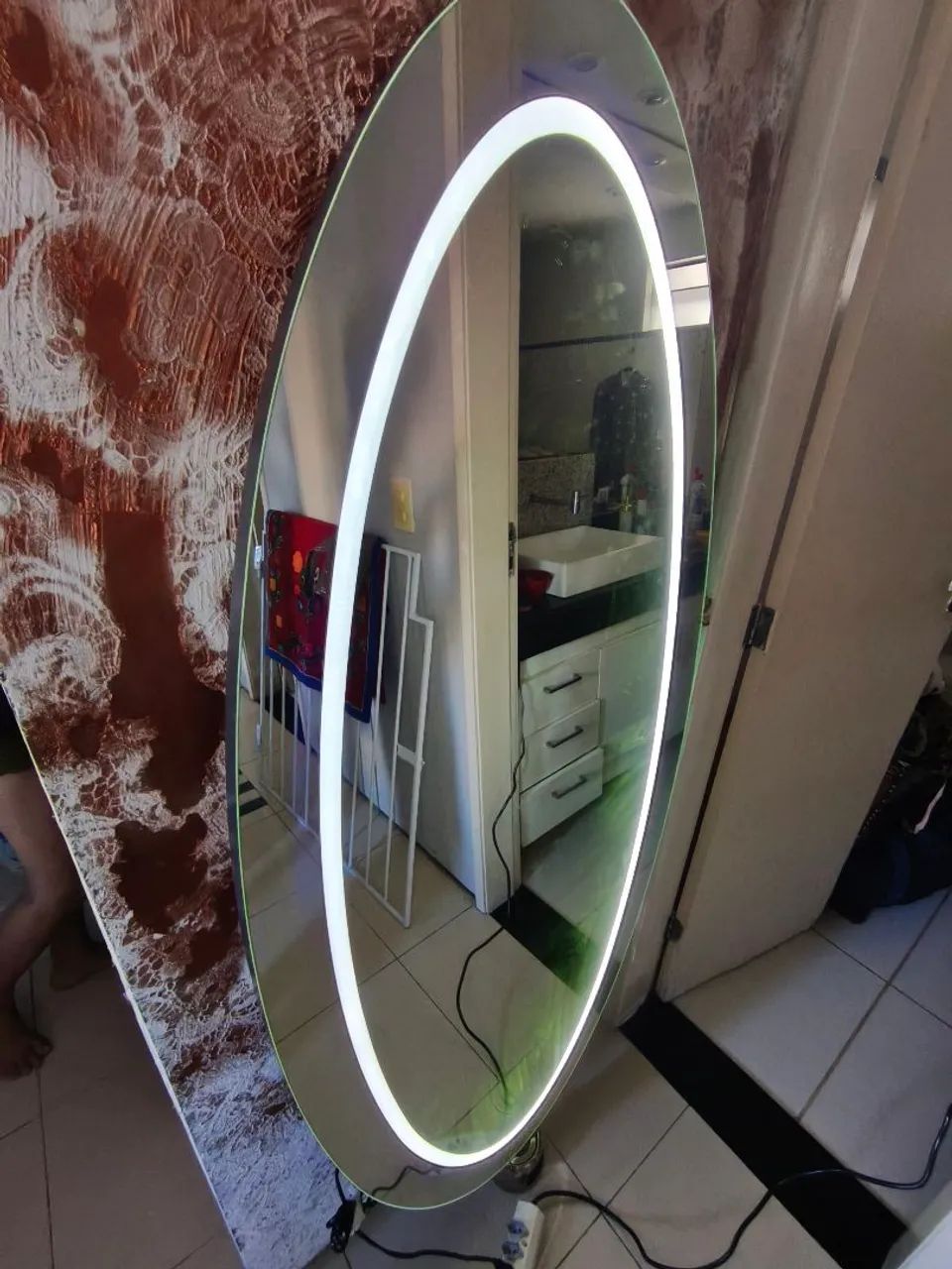Espelho oval em LED  - Foto 3