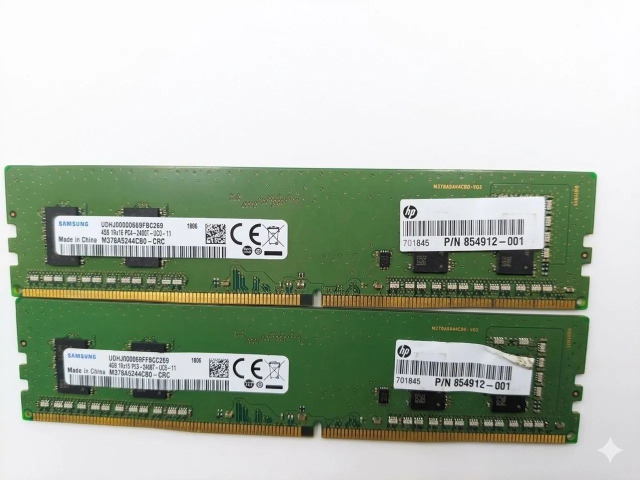 Memória DDR4 SAMSUNG 2x4GB 