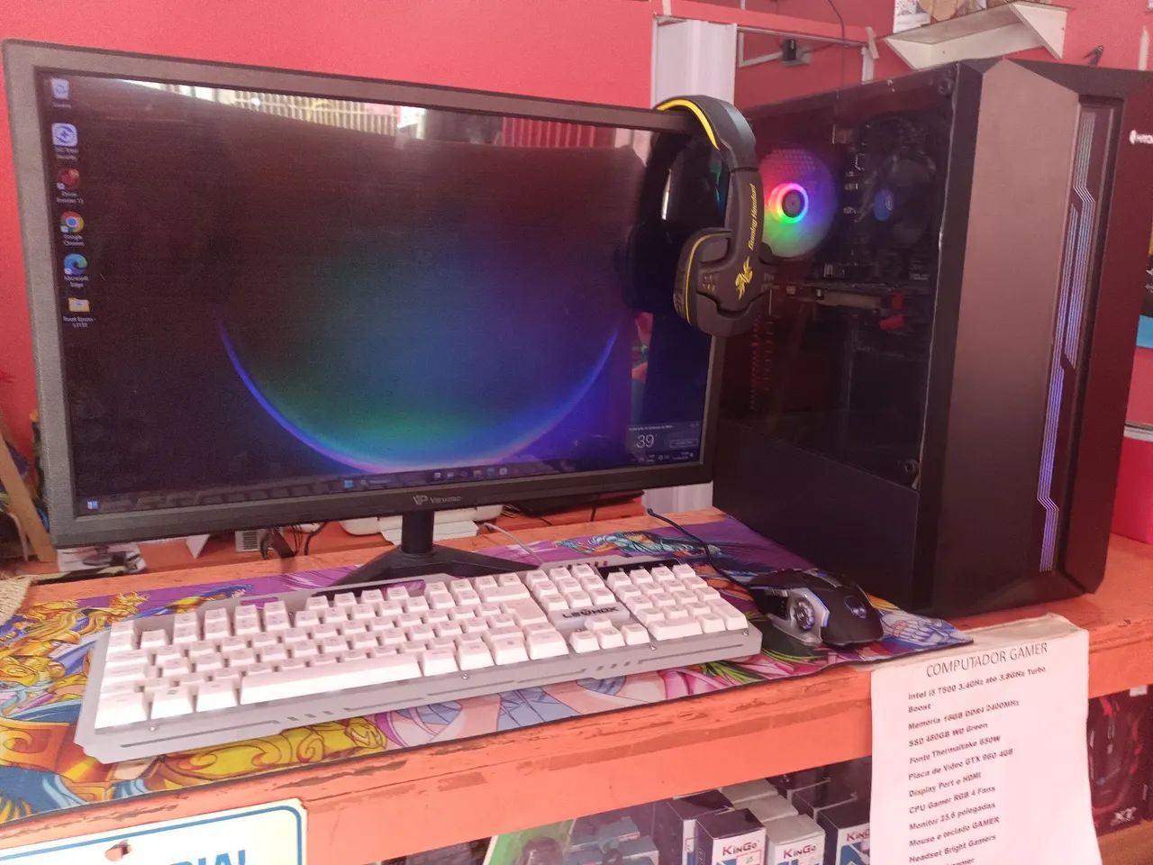 Computador Gamer Completo COM GARANTIA 
