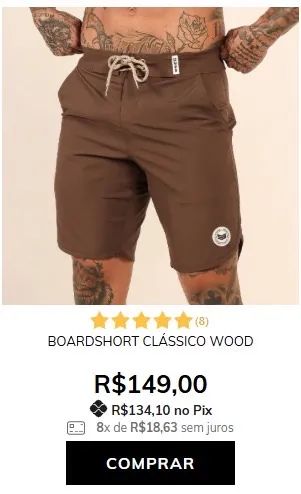 BOARDSHORT RETRÔ - SIEG 