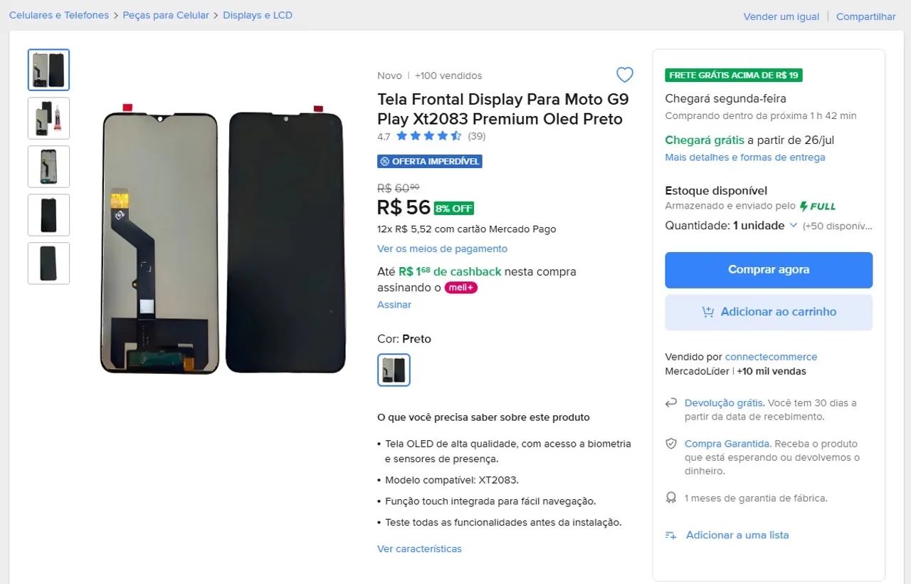 Moto G9 Play - Foto 4