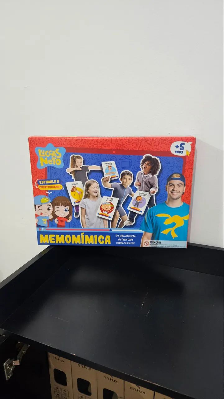 Jogo Memomímica Luccas Neto