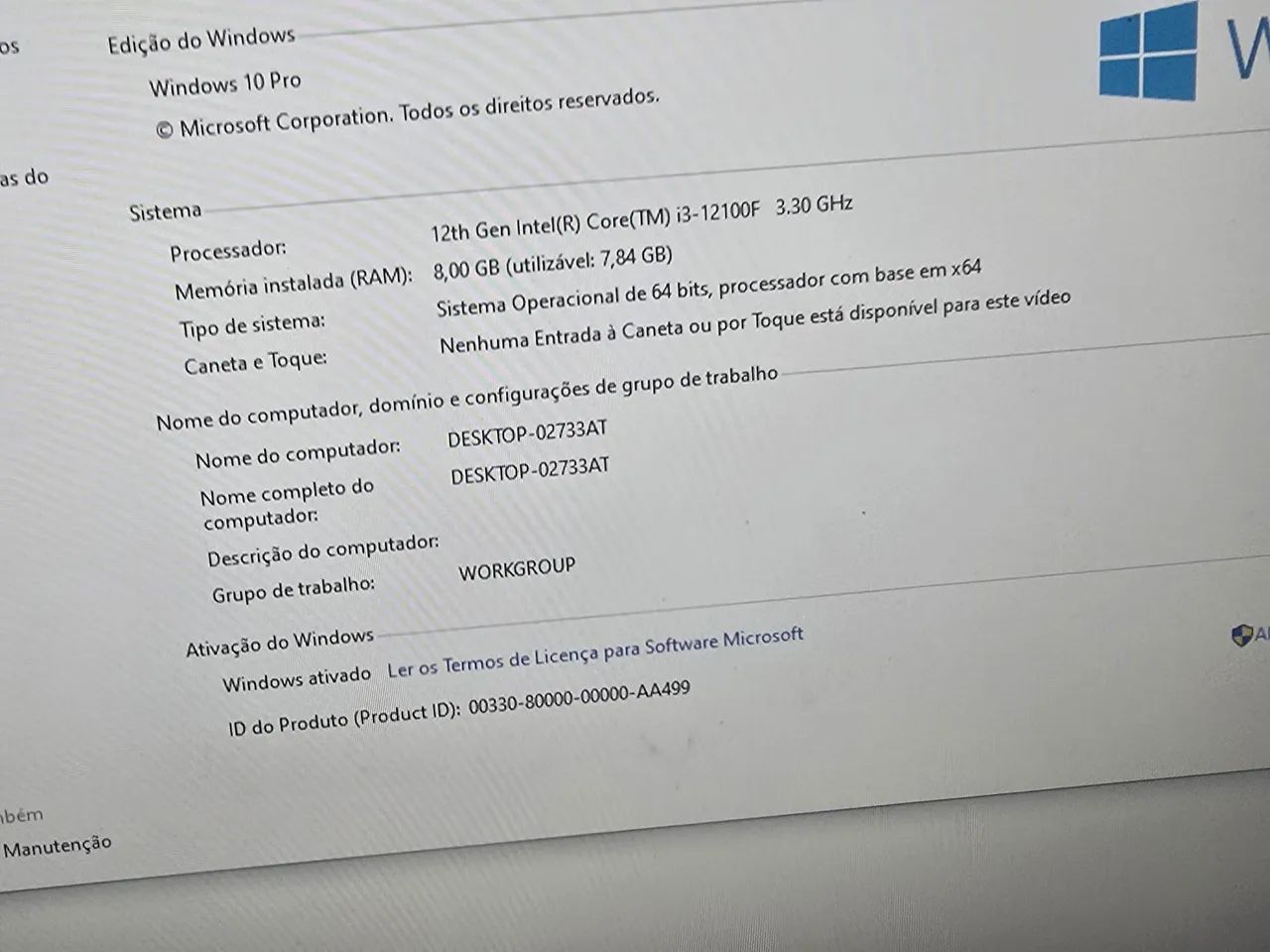 VENDO PC GAMER i3 12°G 8G RAM COMPLETO - Foto 2